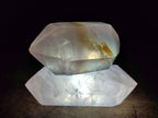 Polished Double Terminated Gemmy Lavender and Rose Quartz Crystals x 6 From Madagascar - Toprock Gemstones and Minerals 