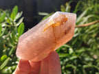 Polished Double Terminated Gemmy Lavender and Rose Quartz Crystals x 6 From Madagascar - Toprock Gemstones and Minerals 