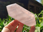 Polished Double Terminated Gemmy Lavender and Rose Quartz Crystals x 6 From Madagascar - Toprock Gemstones and Minerals 