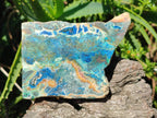 Polished One Side Shattuckite Free Forms x 12 From Kaokoveld, Namibia - Toprock Gemstones and Minerals 
