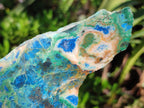 Polished One Side Shattuckite Free Forms x 12 From Kaokoveld, Namibia - Toprock Gemstones and Minerals 