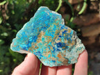 Polished One Side Shattuckite Free Forms x 12 From Kaokoveld, Namibia - Toprock Gemstones and Minerals 