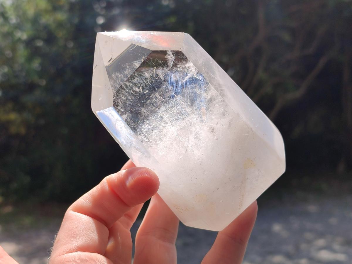 Polished Clear Quartz Display Crystals x 4 From Madagascar - Toprock Gemstones and Minerals 