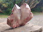 Natural Red Hematoid Quartz Crystals and Clusters x 4 From Karoi, Zimbabwe - Toprock Gemstones and Minerals 