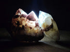 Natural Red Hematoid Quartz Crystals and Clusters x 4 From Karoi, Zimbabwe - Toprock Gemstones and Minerals 