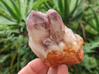 Natural Red Hematoid Quartz Crystals and Clusters x 4 From Karoi, Zimbabwe - Toprock Gemstones and Minerals 