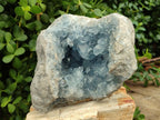 Natural Large Blue Celestite Geode Specimen x 1 From Sakoany, Madagascar - Toprock Gemstones and Minerals 