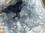 Natural Large Blue Celestite Geode Specimen x 1 From Sakoany, Madagascar - Toprock Gemstones and Minerals 