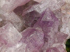 Natural Jacaranda Amethyst Crystal Clusters x 2 From Mumbwa, Zambia - Toprock Gemstones and Minerals 