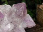 Natural Jacaranda Amethyst Crystal Clusters x 2 From Mumbwa, Zambia - Toprock Gemstones and Minerals 