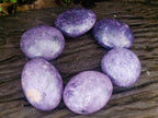 Polished Large Lepidolite Free Forms x 6 From Zimbabwe - Toprock Gemstones and Minerals 
