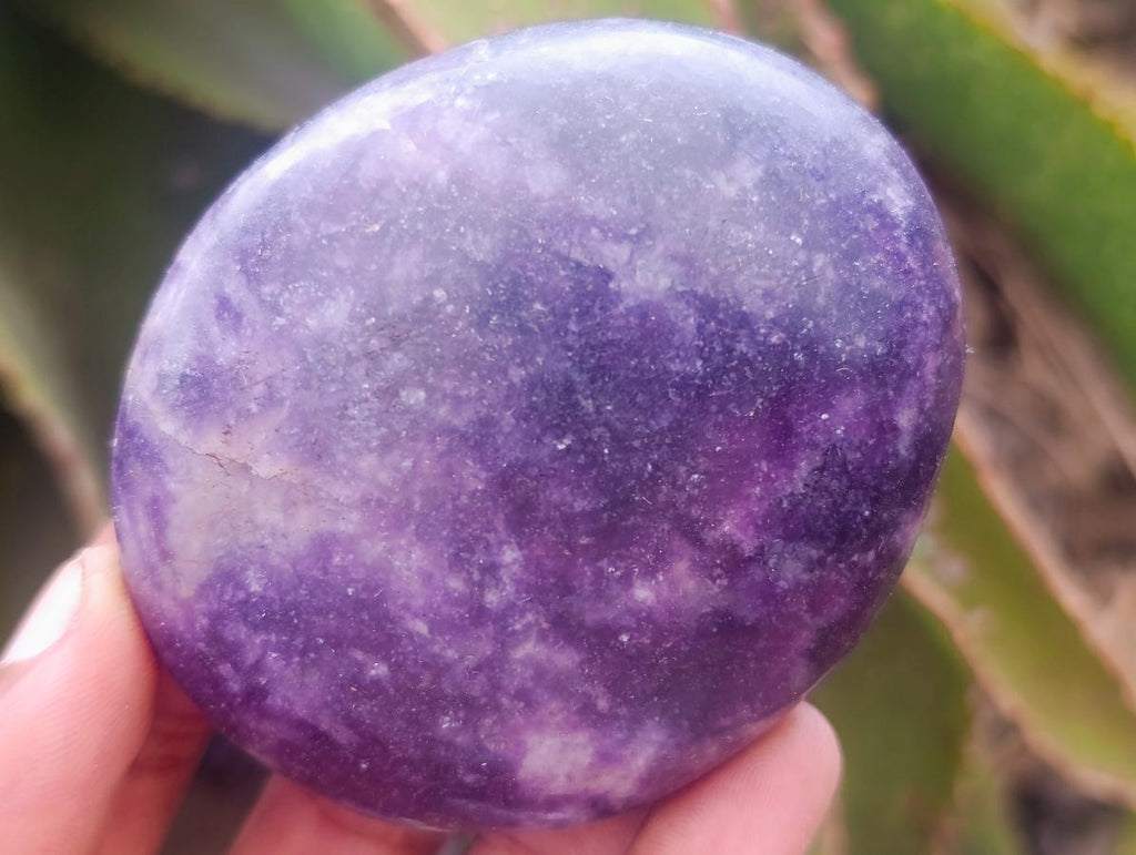 Polished Large Lepidolite Free Forms x 6 From Zimbabwe - Toprock Gemstones and Minerals 