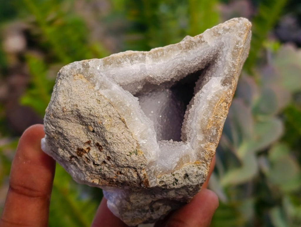 Natural Blue Lace Agate Geode Specimens x 12 From Nsanje, Malawi - Toprock Gemstones and Minerals 