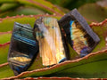 Polished One Side Labradorite Plates x 70 From Madagascar - Toprock Gemstones and Minerals 