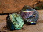 Polished One Side Labradorite Plates x 70 From Madagascar - Toprock Gemstones and Minerals 