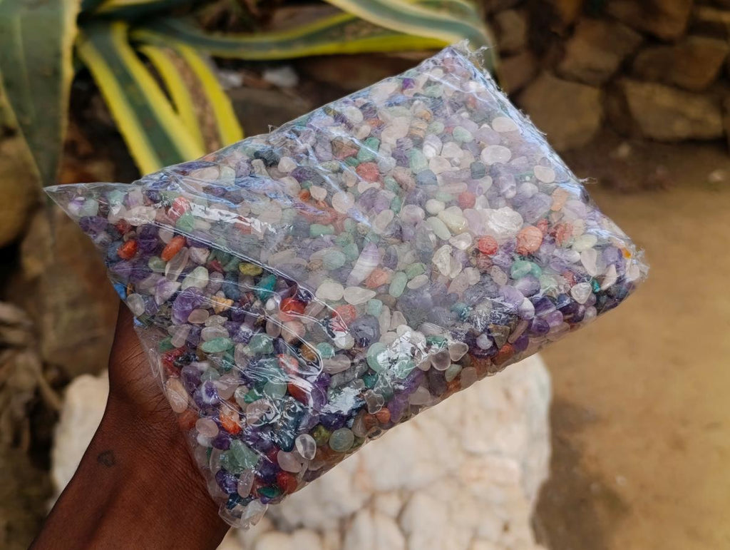 Polished Mixed Tumbled Stones Bags x 6 From Southern Africa - Toprock Gemstones and Minerals 
