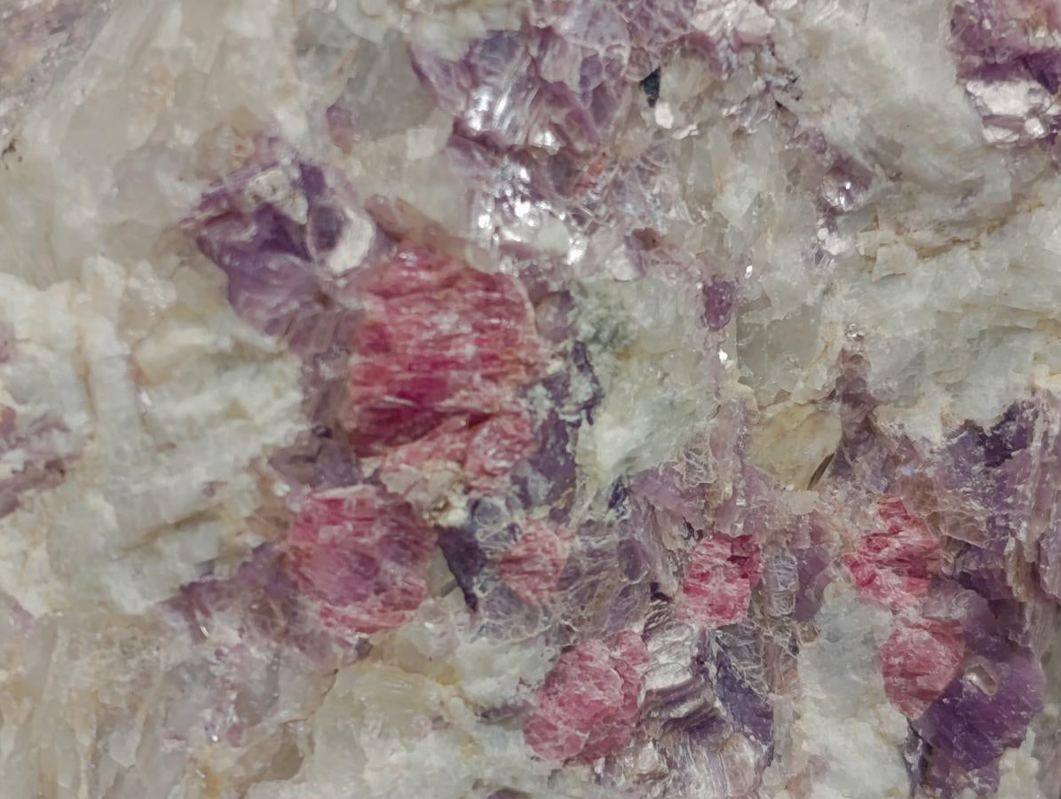 Natural Pink Rubellite Tourmaline Specimens x 3 From Karibib, Namibia - Toprock Gemstones and Minerals 