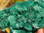 Natural Rare Malachite Pseudomorph Specimens with Associated Minerals x 2 From Kolwezi, Congo - Toprock Gemstones and Minerals 