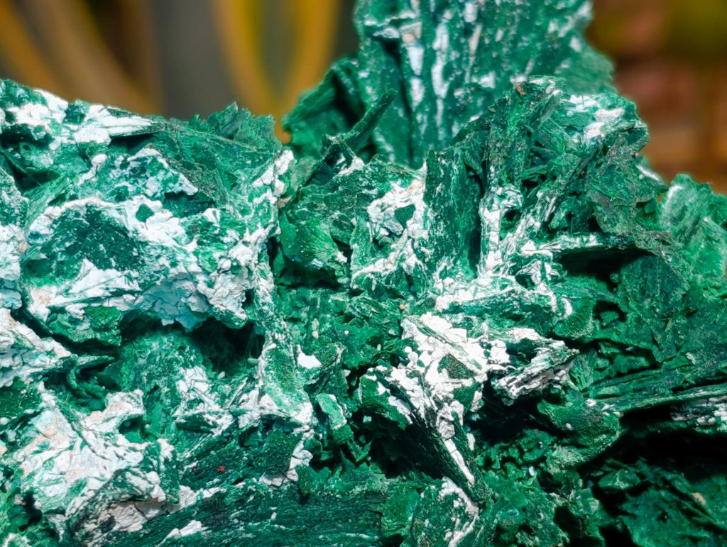 Natural Rare Malachite Pseudomorph Specimens with Associated Minerals x 2 From Kolwezi, Congo - Toprock Gemstones and Minerals 