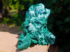 Natural Rare Malachite Pseudomorph Specimens with Associated Minerals x 2 From Kolwezi, Congo - Toprock Gemstones and Minerals 