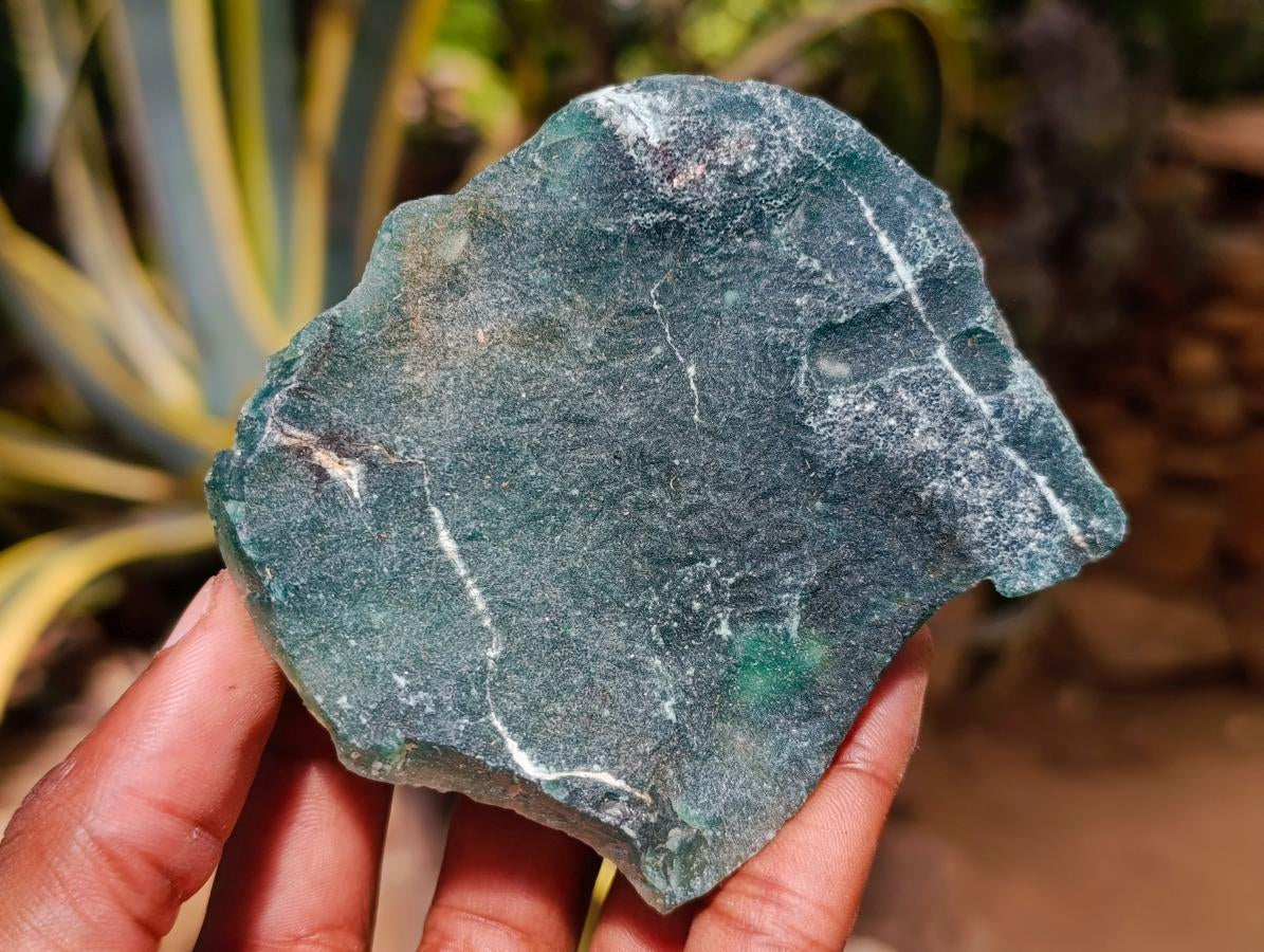 Natural Mtorolite Chrysoprase Plates x 6 From Mutorashanga, Zimbabwe - Toprock Gemstones and Minerals 