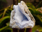 Natural Blue Lace Agate Geode Specimens x 12 From Nsanje, Malawi - Toprock Gemstones and Minerals 