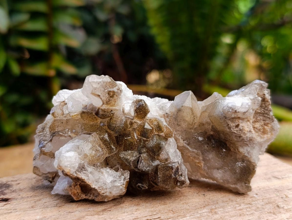 Natural Limonite Quartz Clusters x 35 From Solwezi, Zambia - Toprock Gemstones and Minerals 