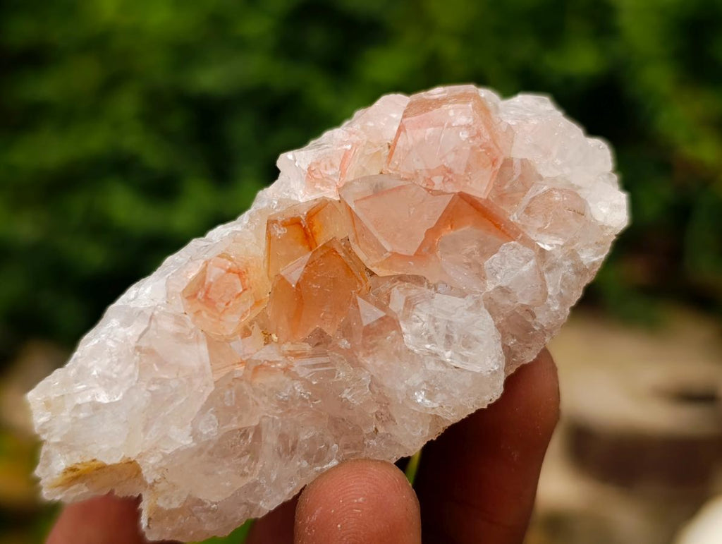 Natural Limonite Quartz Clusters x 35 From Solwezi, Zambia - Toprock Gemstones and Minerals 