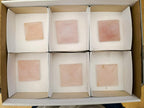 Polished Small Gemmy Rose Quartz Pyramids x 6 From Madagascar - Toprock Gemstones and Minerals 