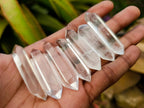 Polished Clear Quartz Crystal Double Terminated x 35 From Madagascar - Toprock Gemstones and Minerals 