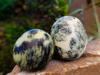 Polished Leopard Stone Palm Stones x 6 From Zimbabwe - Toprock Gemstones and Minerals 