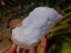 Natural Blue Lace Agate Geode Specimens x 12 From Nsanje, Malawi - Toprock Gemstones and Minerals 