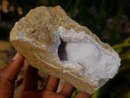 Natural Blue Lace Agate Geode Specimens x 12 From Nsanje, Malawi - Toprock Gemstones and Minerals 
