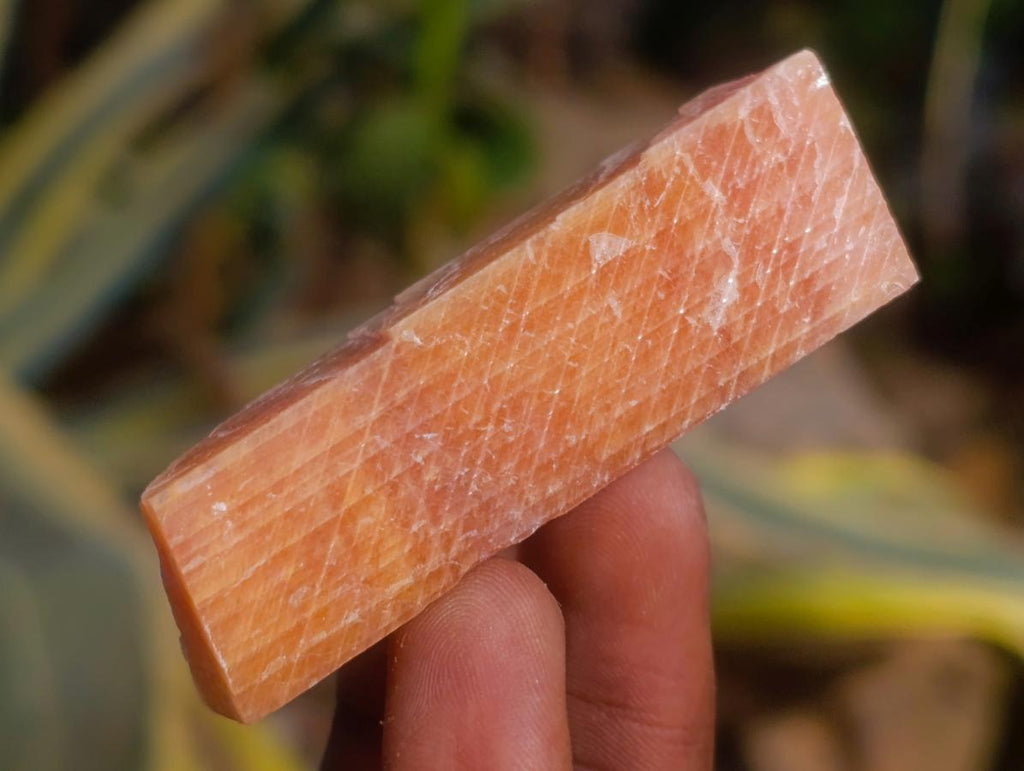 Natural Rhombohedral Sunset Orange Calcite Specimens x 35 From Spitzkop, Namibia - Toprock Gemstones and Minerals 