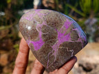 Polished Stichtite Free Forms x 6 From Barberton, South Africa - Toprock Gemstones and Minerals 