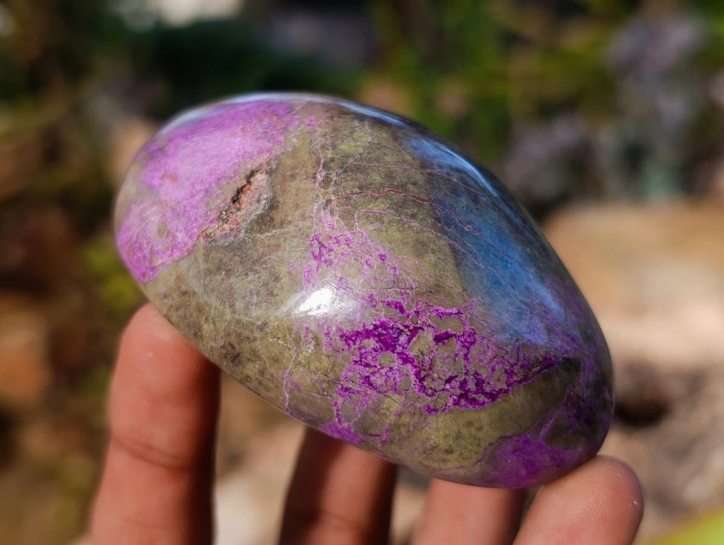 Polished Stichtite Free Forms x 6 From Barberton, South Africa - Toprock Gemstones and Minerals 