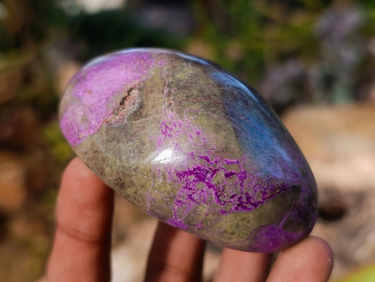 Polished Stichtite Free Forms x 6 From Barberton, South Africa - Toprock Gemstones and Minerals 
