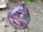 Polished Lepidolite Standing Display Pieces x 2 From Zimbabwe - Toprock Gemstones and Minerals 