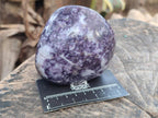 Polished Lepidolite Standing Display Pieces x 2 From Zimbabwe - Toprock Gemstones and Minerals 