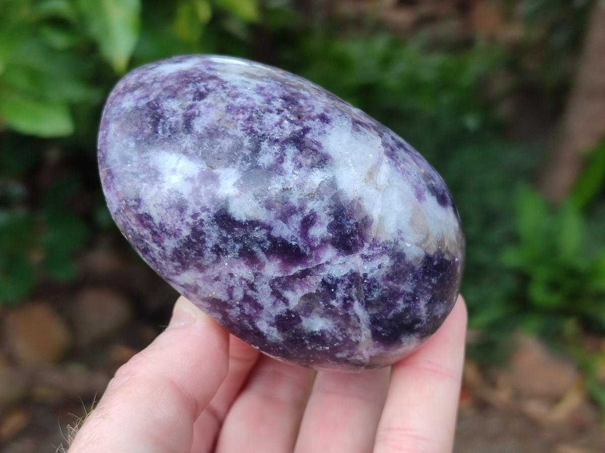 Polished Lepidolite Standing Display Pieces x 2 From Zimbabwe - Toprock Gemstones and Minerals 