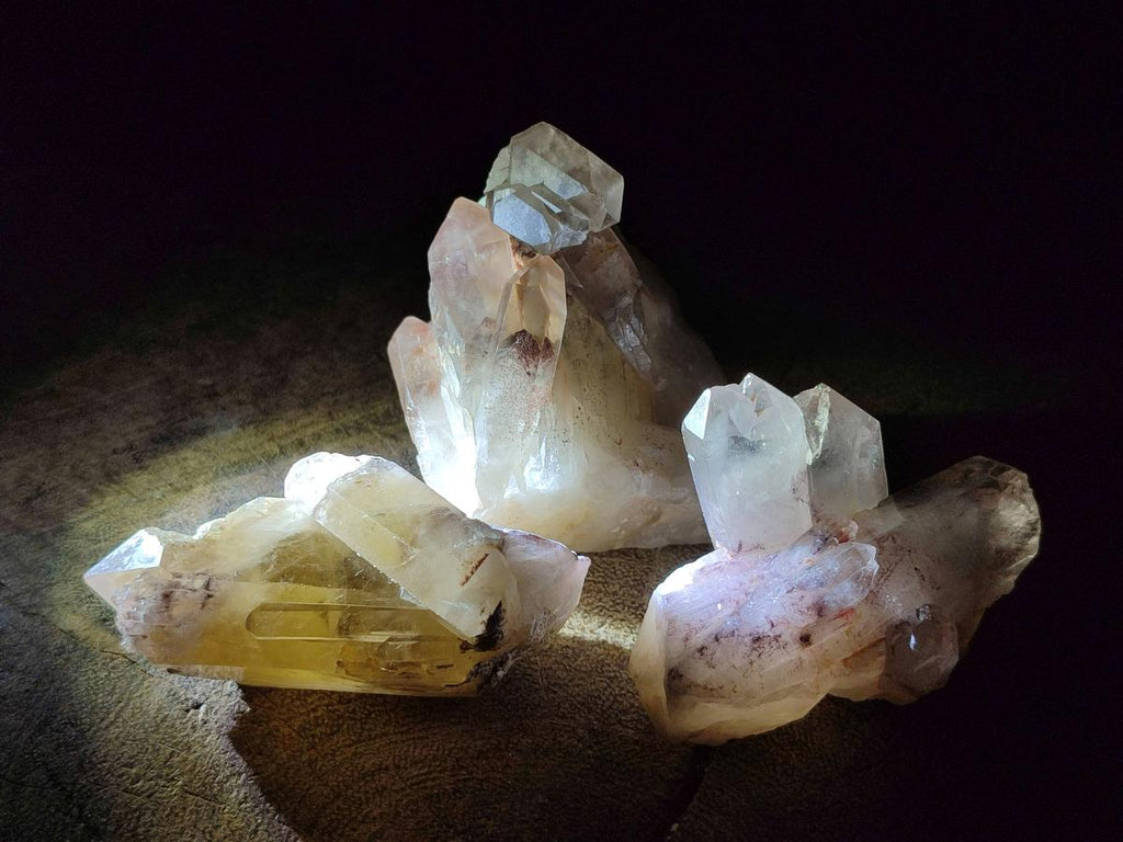 Natural Red Hematoid Quartz Crystals and Clusters x 35 From Karoi, Zimbabwe - Toprock Gemstones and Minerals 