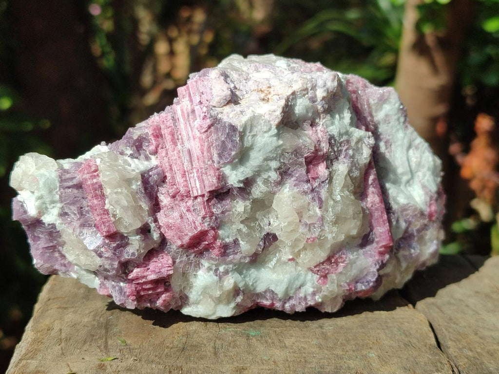 Natural Pink Rubellite Tourmaline Specimens x 2 From Karibib, Namibia - Toprock Gemstones and Minerals 