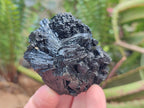 Natural Schorl Black Tourmaline Specimens x 6 From Erongo, Namibia - Toprock Gemstones and Minerals 