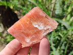 Natural Rhombohedral Sunset Orange Calcite Specimens x 24 From Spitzkop, Namibia - Toprock Gemstones and Minerals 