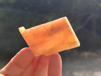 Natural Rhombohedral Sunset Orange Calcite Specimens x 24 From Spitzkop, Namibia - Toprock Gemstones and Minerals 