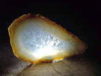 Polished Banded Agate Slices x 12 From Madagascar - Toprock Gemstones and Minerals 