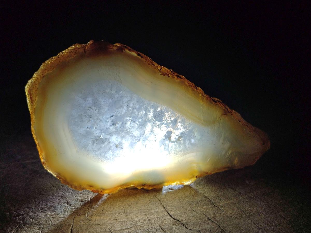 Polished Banded Agate Slices x 12 From Madagascar - Toprock Gemstones and Minerals 