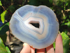 Polished Banded Agate Slices x 12 From Madagascar - Toprock Gemstones and Minerals 