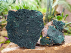 Natural Fine Botryoidal Crystalline Malachite Specimens x 3 From Tenke Fungurume, Congo - Toprock Gemstones and Minerals 