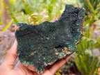 Natural Fine Botryoidal Crystalline Malachite Specimens x 3 From Tenke Fungurume, Congo - Toprock Gemstones and Minerals 